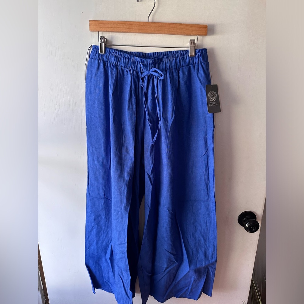Vince Camuto Wide Linen Pants